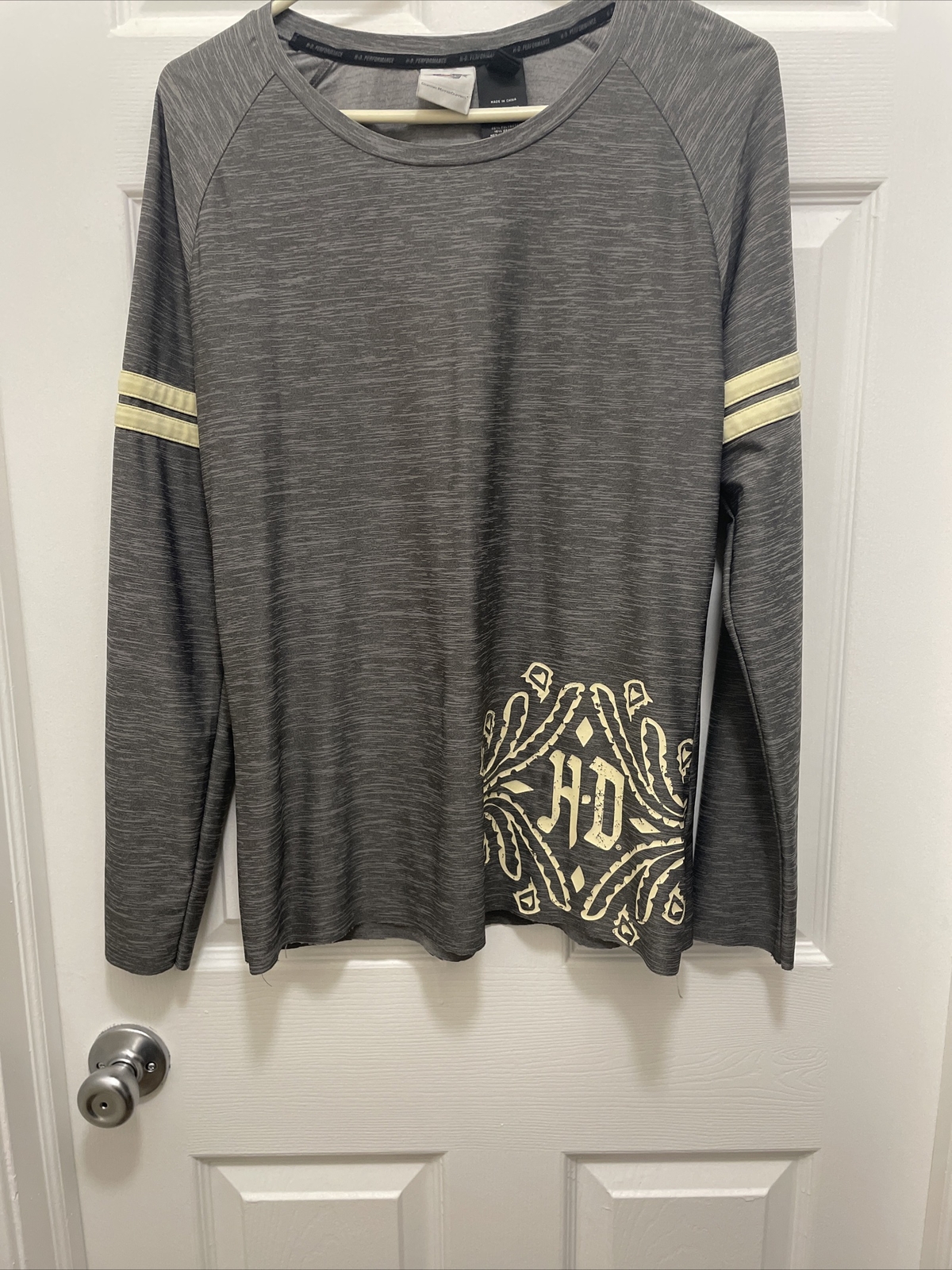 Women’s Long Sleeve Harley Davidson Shirt performanc… Gem