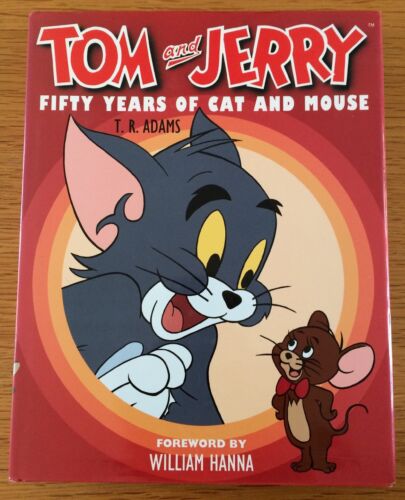 Tom And Jerry Fifty Years Of Cat & Mouse TR Adams Harback Edition RARE - Photo 1/8