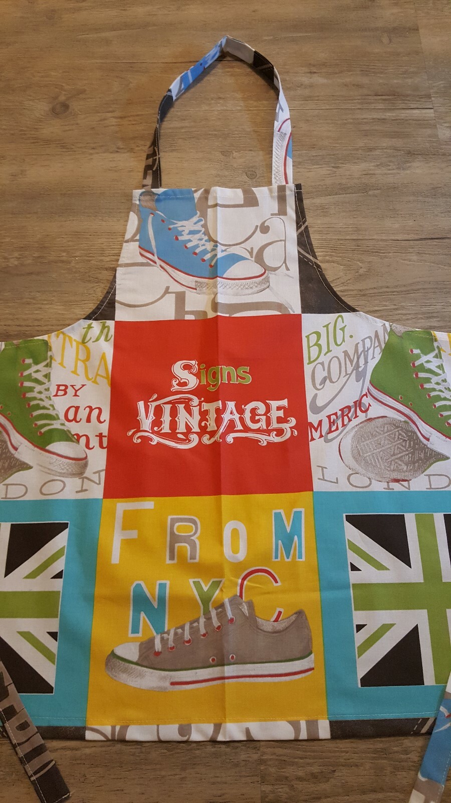 FUKPO Kinderschürze 2-6 Jahre - Personalisierte Mal- & Kochschürze