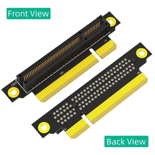 20mm PCIE 90 Degree Reverse Male to Female PCIE 8X to 8X Convert Risers Card - Afbeelding 6 van 8