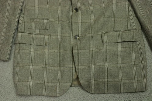 Vintage Hugo Boss Blazer Jacket Men Size 44R Cashmere Wool - Picture 7 of 19
