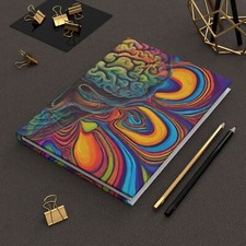 Cosmic Cranium Hardcover Journal Matte