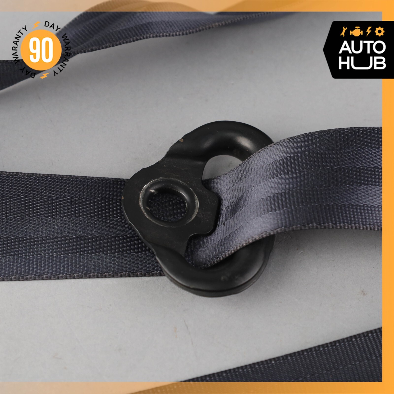 03-10 Bentley Continental GT Coupe Rear Left Driver Side Seat Belt Blue OEM