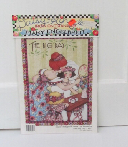 Mary Engelbreit "The Big Day", # 6517 Iron On Transfer from Daisy Kingdom, NOS - Picture 1 of 3