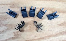 1955 1956 CHEVY INNER FENDER WIRE HARNESS RETAINING CLIPS set of 7