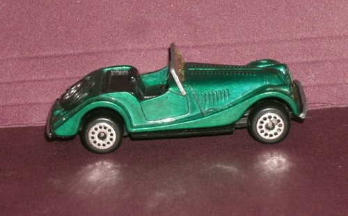 1/64 Scale Morgan Plus 8 Roadster Diecast Car 2.5" Zee Toys DynaWheels D69 Green - Picture 3 of 8