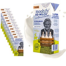 A2 Wohlfühl-Milch - 12er Pack H-Vollmilch 3,...