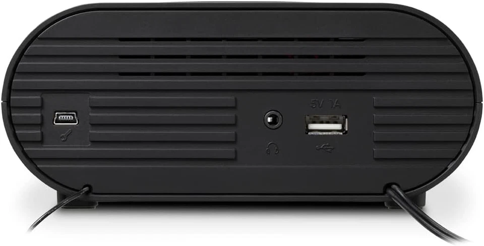 ROBERTS Ortus Charge Radio Wecker Dab+/FM/Bluetooth mit Qi-Ladegerät, Schwarz - Bild 2 von 3