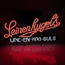 24"x20"Leinenkugel's Beer Neon Sign Bier Bar Wand Dekor Leuchtreklame Nachtlicht