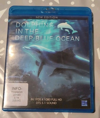Dolphins in the Deep Blue Ocean - New Edition [Blu-ray]   Top Zustand