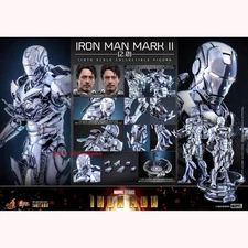 Hot Toys MMS733D59 Iron Man MK2 Alloy 1/6 Limited Collector Action Figure