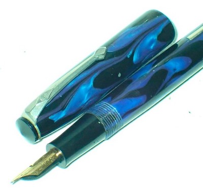 SELTEN CONWAY STEWART 16 BLAUE KERZENFLAMME um 1952 NEUWERTIG / SERVICED / VERPACKT