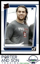 Simi Fehoko 2021 Donruss RC Rated Rookies Portrait #292 Dallas Cowboys