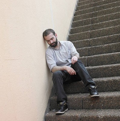 Director Antonio Campos poses in Cannes on May 19 2008 Old Photo