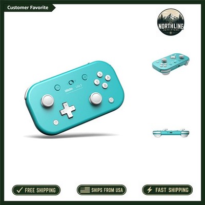 Turquoise Lite 2 Bluetooth Game Controller with Motion Controls & Turbo Function