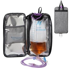 Insulated Cover for Enteral Gravity Feeding Bag for G J GJ Tube G-tube Gtube ...