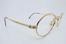 Vintage gold filled eyeglasses frames Henry Jullien Mod REALE 47-18 135 France
