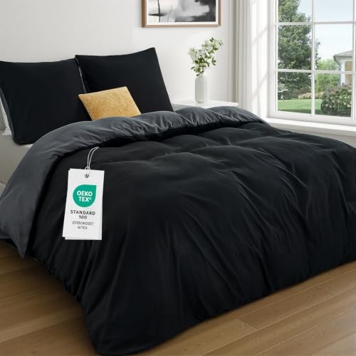 Duvetnova Black/Grey Super King Size Duvet  Assorted sizes , colors 