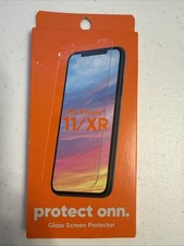 Protect Onn. Glass Screen Protector For iPhone 11/XR. Brand New And Sealed