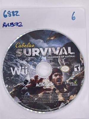 Cabela's Survival: Shadows of Katmai (Nintendo Wii, 2011) No Tracking 6882