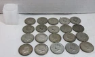Lot of 20 1965-67 Kennedy Half Dollar 40% Silver Coins $10 Face Under Spot Melt