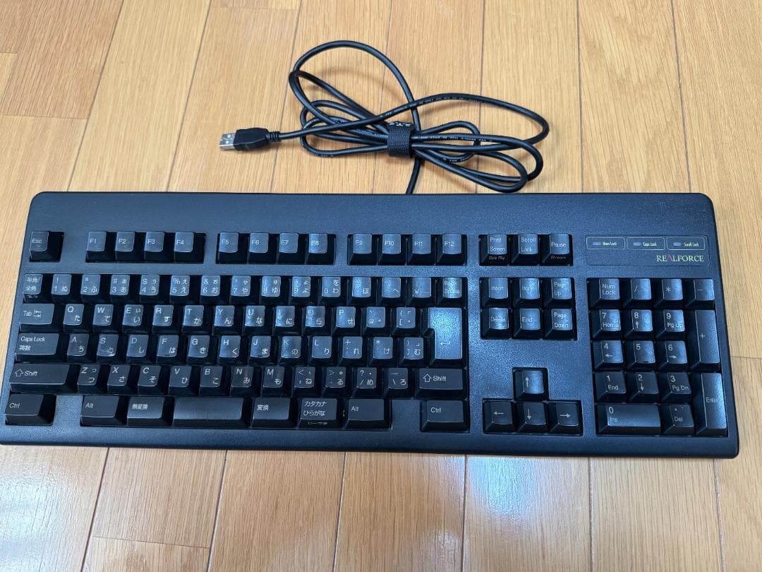 Topre Realforce 106-Key Keyboard JP Wired Black Used Tested | eBay