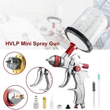 Hvlp Air Spray Gun W1.41.72.0mm Nozzles 650cc Mixing Cups Wall Repair Paint Hvlp Air Spray Gun W1.41.72.0mm Nozzles 650cc Mixing Cups Wall Repair Paint