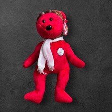 Ty Beanie Baby Bearon The Red Bear 100 Years of Flight 2003