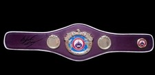 Shakur Stevenson signed Wbo belt COA + PROOF *RARE*