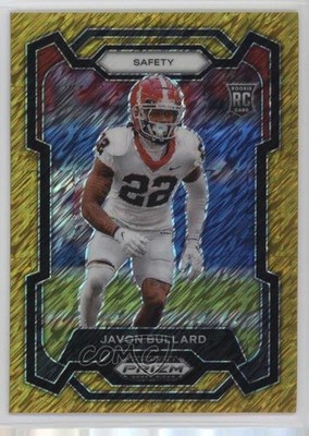 2024 Prizm Draft Picks FOTL Gold Shimmer 12/15 Javon Bullard #185 Rookie RC 6ns