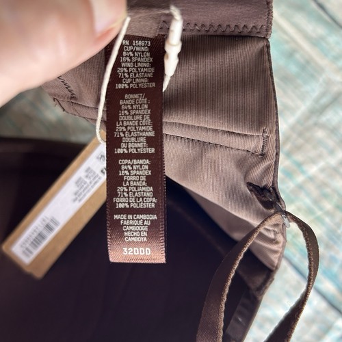 SKIMS ULTIMATE COLLECTION PUSH UP TRÄGERLOSER BH BA-BAN-3208 COCOA 32 DDD Neu mit Etikett - Bild 4 von 6
