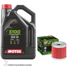 DRZ 400 Enduro Kick Start Oil & Filter Motul 5100 10w40 4L Suzuki DRZ 400 2002