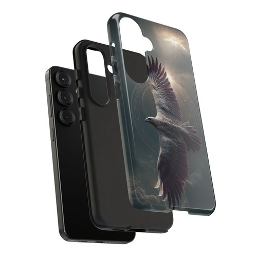 Eagle Soaring Dark Purple Wings Phone Case for iPhone, Samsung Galaxy, Pixel - 第 145/239 張圖片