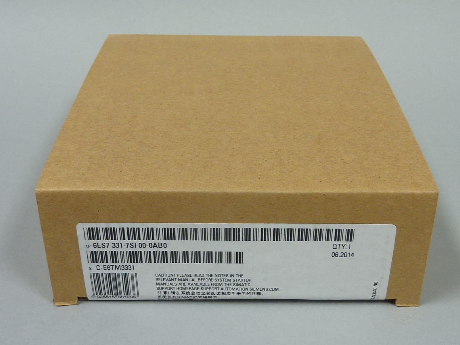 New Siemens 6ES7331-7SF00-0AB0 [24 Months Warranty]