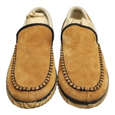 Sorel Dude Moc Slippers Mens 8 Multi Faux Fur Lined Comfort Slip On NM2025-242