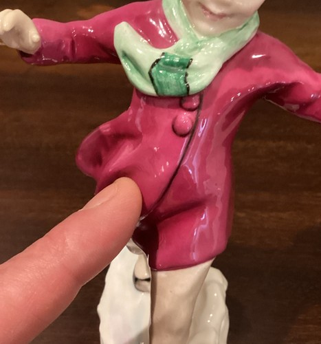 Royal Worcester Figurine “January” 3452. F G Dougherty - Picture 3 of 13