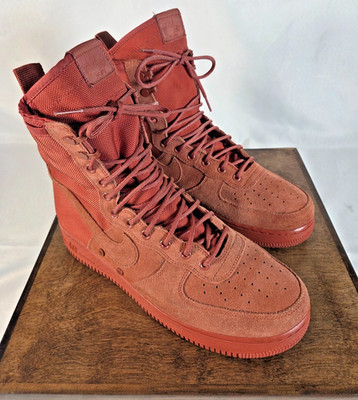 Nike SF Air Force 1 High Dusty Peach Size 11.5 Sneakers Shoes Boots 864024-204