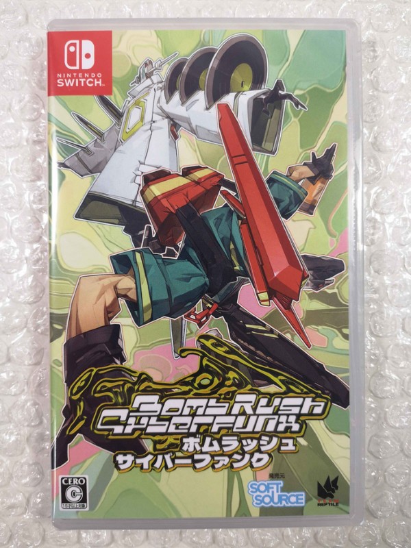 Bomb Rush Cyberfunk Switch cartouche jeu vidéo action et roller frénétique