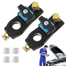 2Pack Battery Disconnect Switch, Heavy Duty 12V/24V Battery Shut Off Switch, Pow