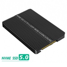 PCIe 5.0 M.2 NVMe to U.2 SFF-8639 Adapter Card, 7mm 2.5  SSD with Thermal Pad