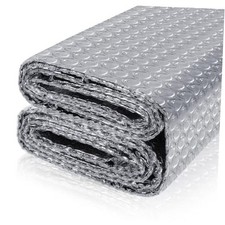 Reflective Bubble Insulation Sheet, Double Side Aluminum Foil 47IN X 15FT 1