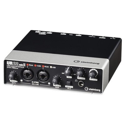 Steinberg UR22mkII 2x2 USB2.0 24bit/192kHz Audio Interface