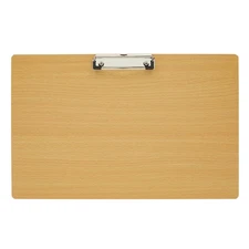 Extra Large Wooden Clipboard 11x17.3, Wood Horizontal Lap Board for Drawing