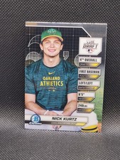 2024 Bowman Chrome Draft NICK KURTZ Draft Night refractor RC - BDN-3