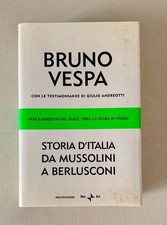 BRUNO VESPA STORIA D'ITALIA DA MUSSOLINI A BERLUSCONI-I LIBRI BRUNO VESPA 2004