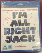 I'm All Right Jack Blu-Ray PETER SELLERS - REGION B UK RELEASE SEALED!