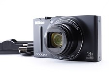 Nikon Coolpix S8200 Black Excellent  16.1MP Digital Camera Z1064