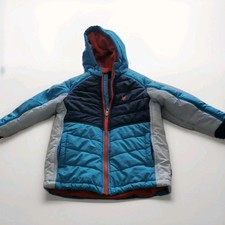 Spyder Boys Jacket Size 6 Winter Cold Weather Blue Ski Warm Jacket All Season