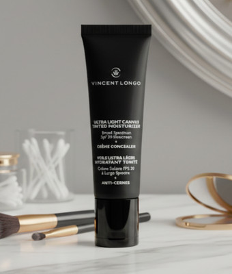Lot of 2 VINCENT LONGO Ultra Light Canvas Tinted Moisturizer w/Concealer Shade 6