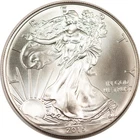2015 $1 AMERICAN SILVER EAGLE, 1 OZ .999 - GEM BRILLIANT UNCIRCULATED!